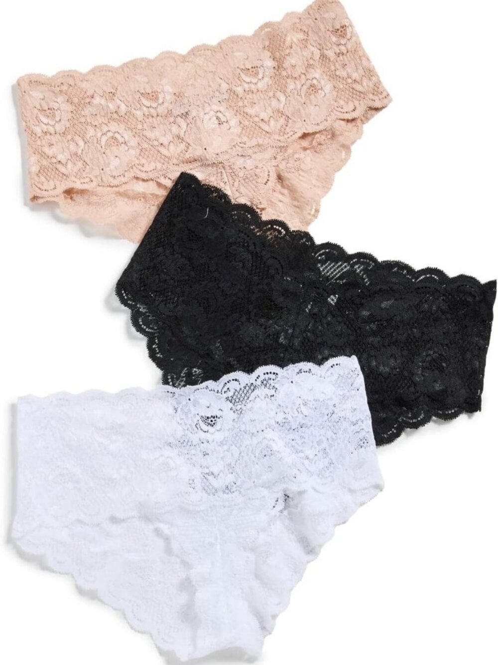 Never Say Never Hottie Hotpant 3 Pack - Soft Lace, Comfortable Fit, Stylish
